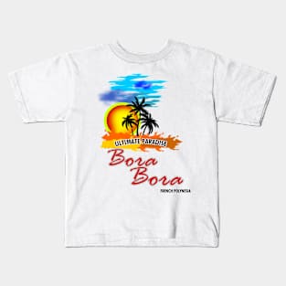 Ultimate Paradise Bora Bora Kids T-Shirt